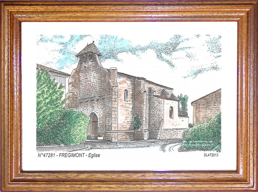 N 47281 - FREGIMONT - église