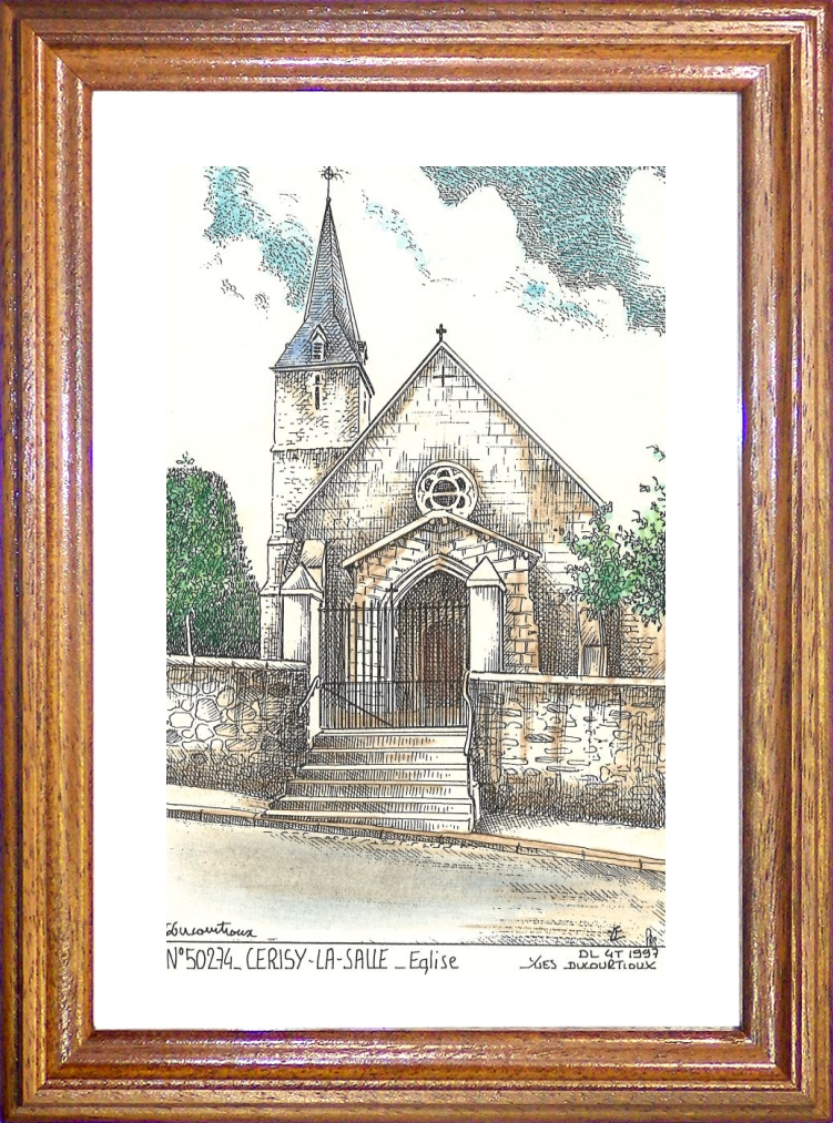 N 50274 - CERISY LA SALLE - église