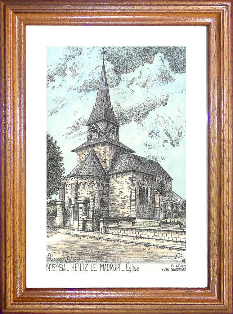 N 51134 - HEILTZ LE MAURUPT - église