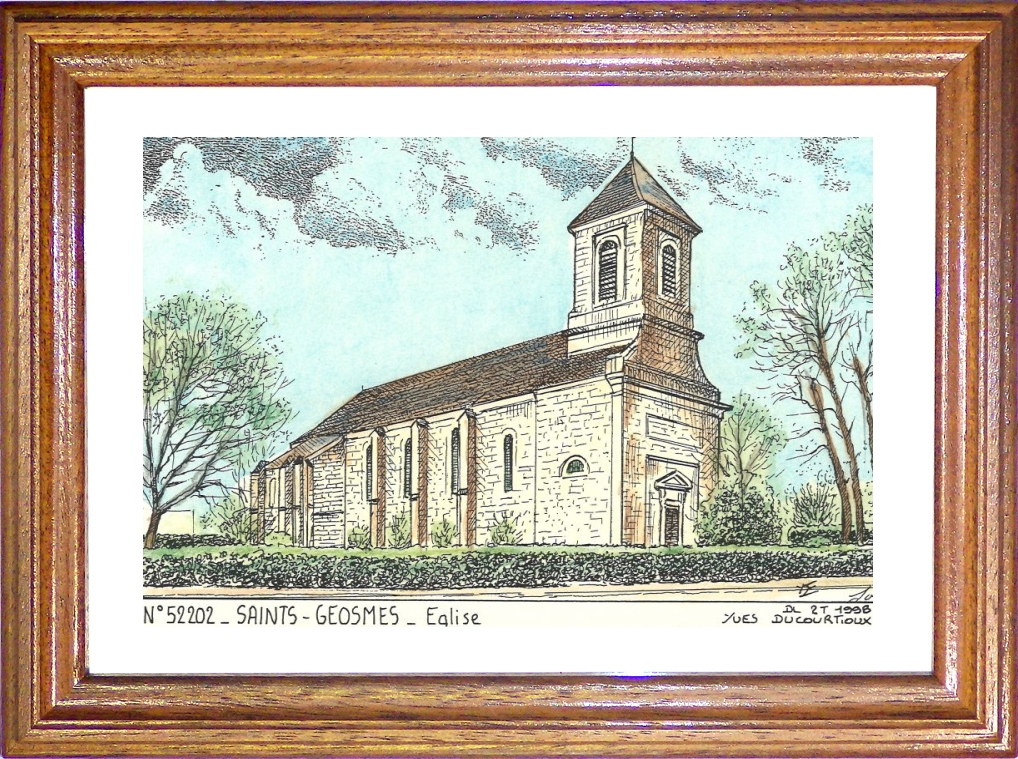 N 52202 - SAINTS GEOSMES - église