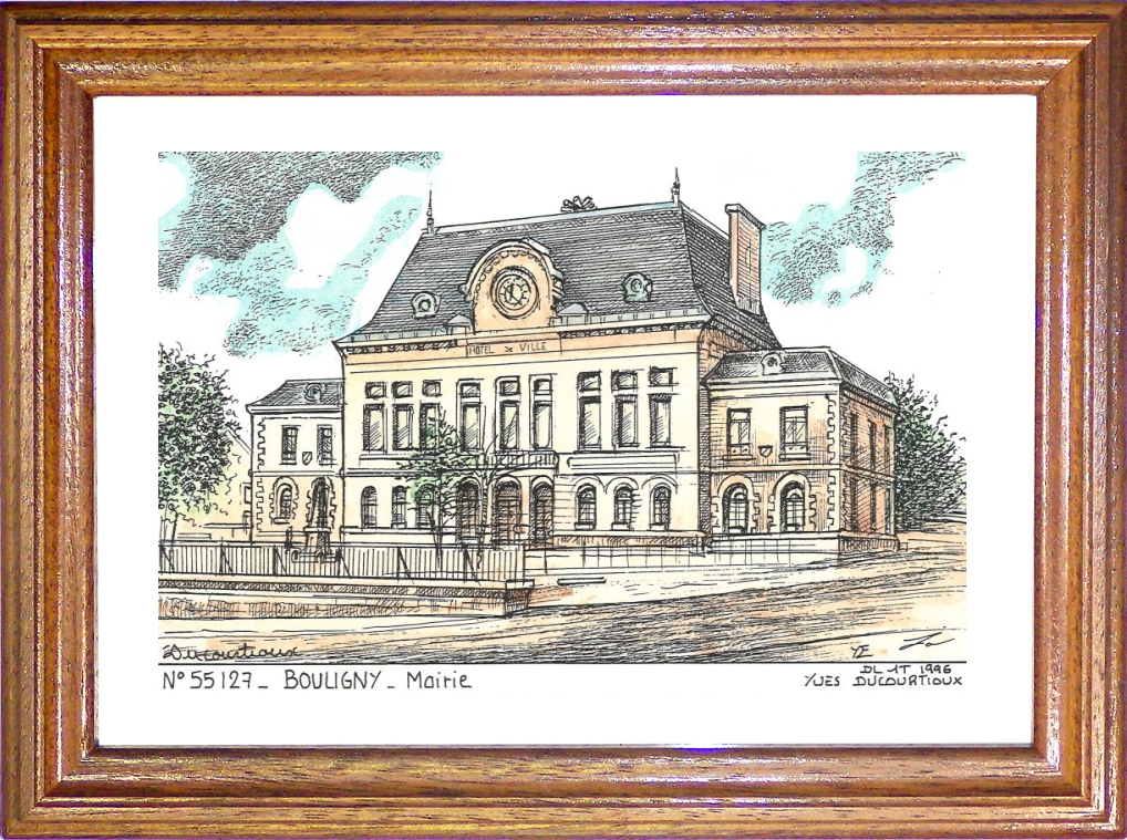 N 55127 - BOULIGNY - mairie