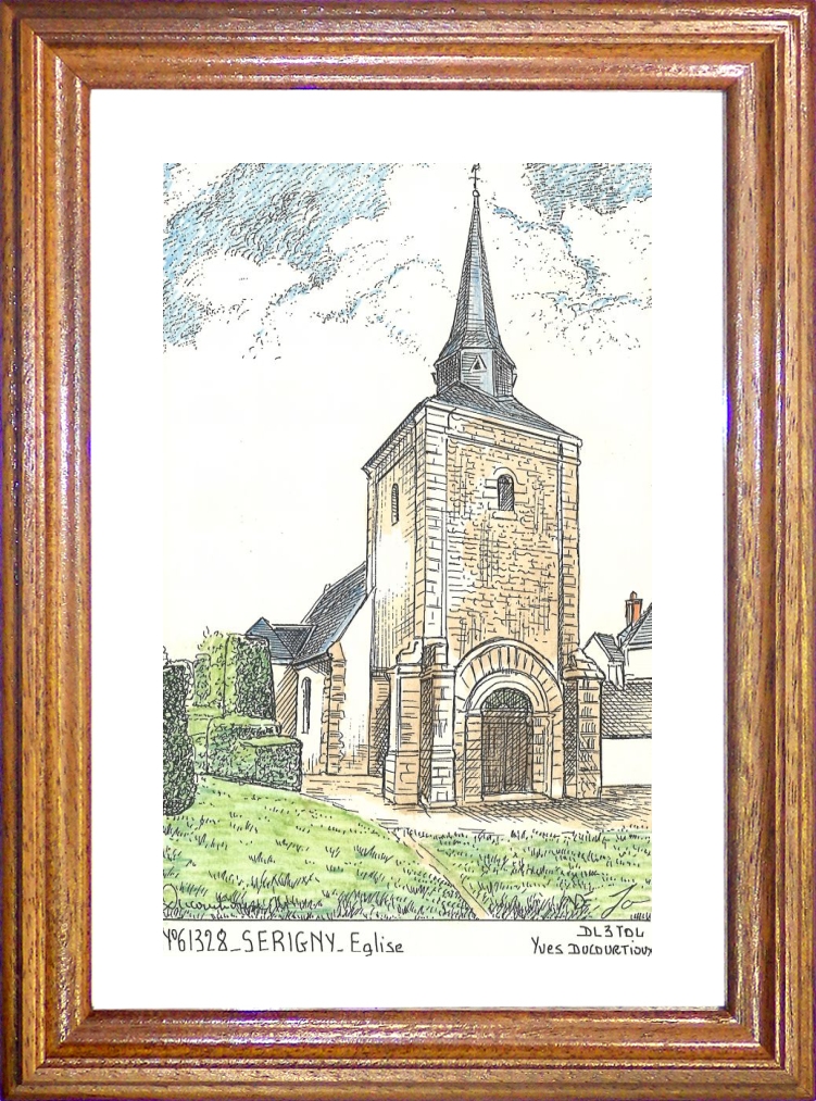 N 61328 - SERIGNY - église