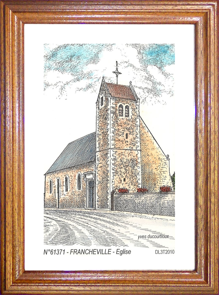N 61371 - FRANCHEVILLE - église