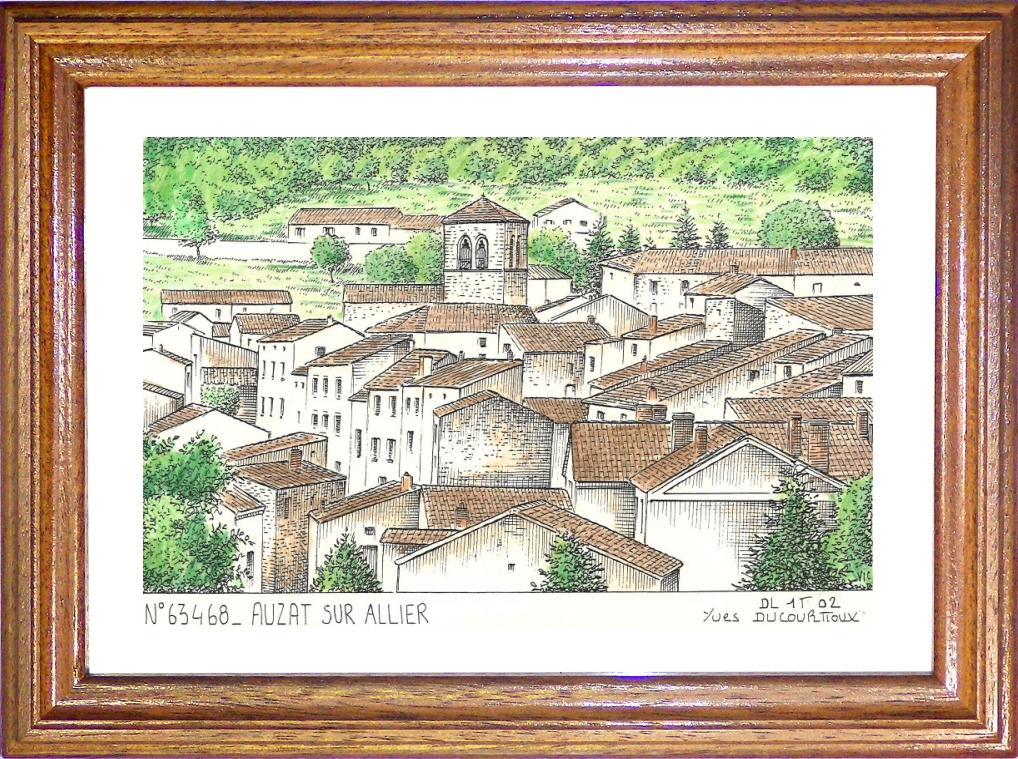 N 63468 - AUZAT SUR ALLIER - vue