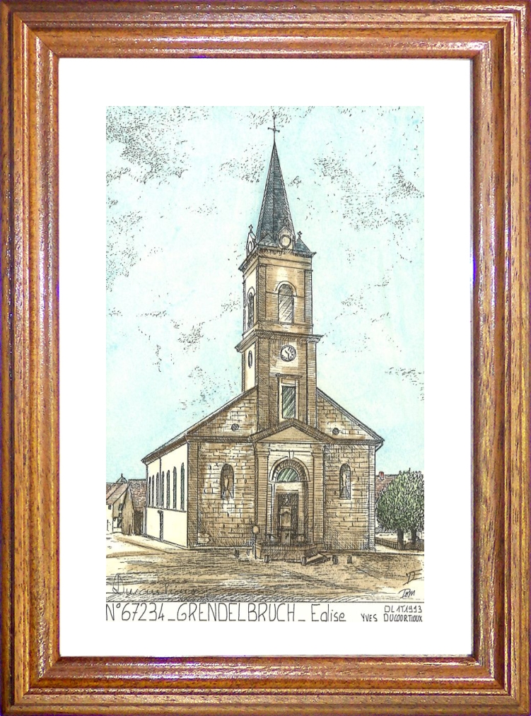 N 67234 - GRENDELBRUCH - église