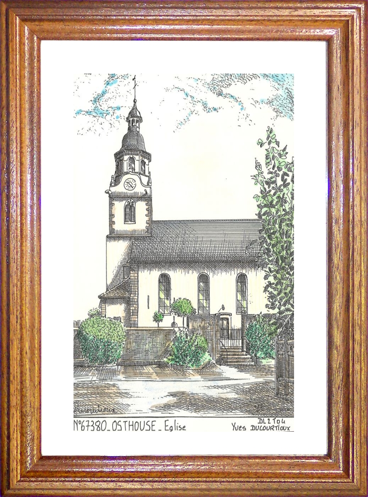 N 67380 - OSTHOUSE - église