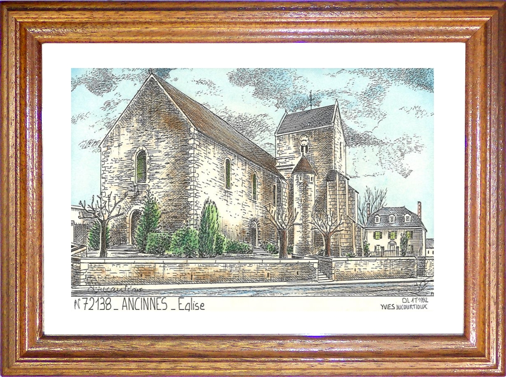 N 72138 - ANCINNES - glise