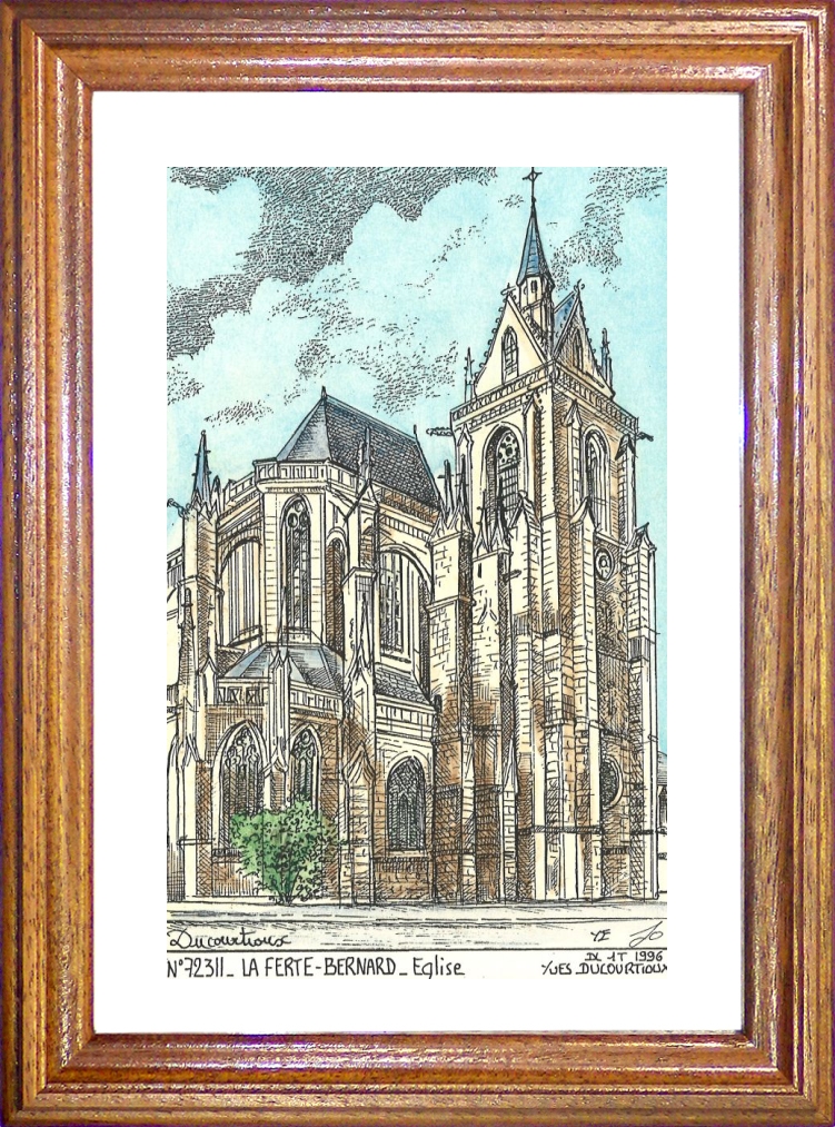 N 72311 - LA FERTE BERNARD - église