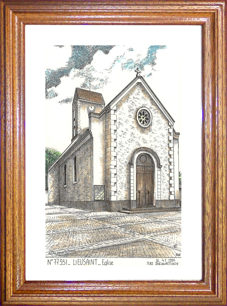 N 77351 - LIEUSAINT - église