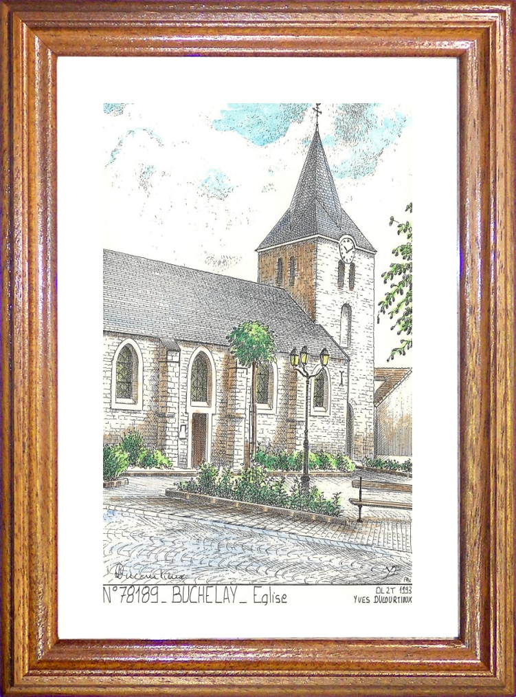 N 78189 - BUCHELAY - église