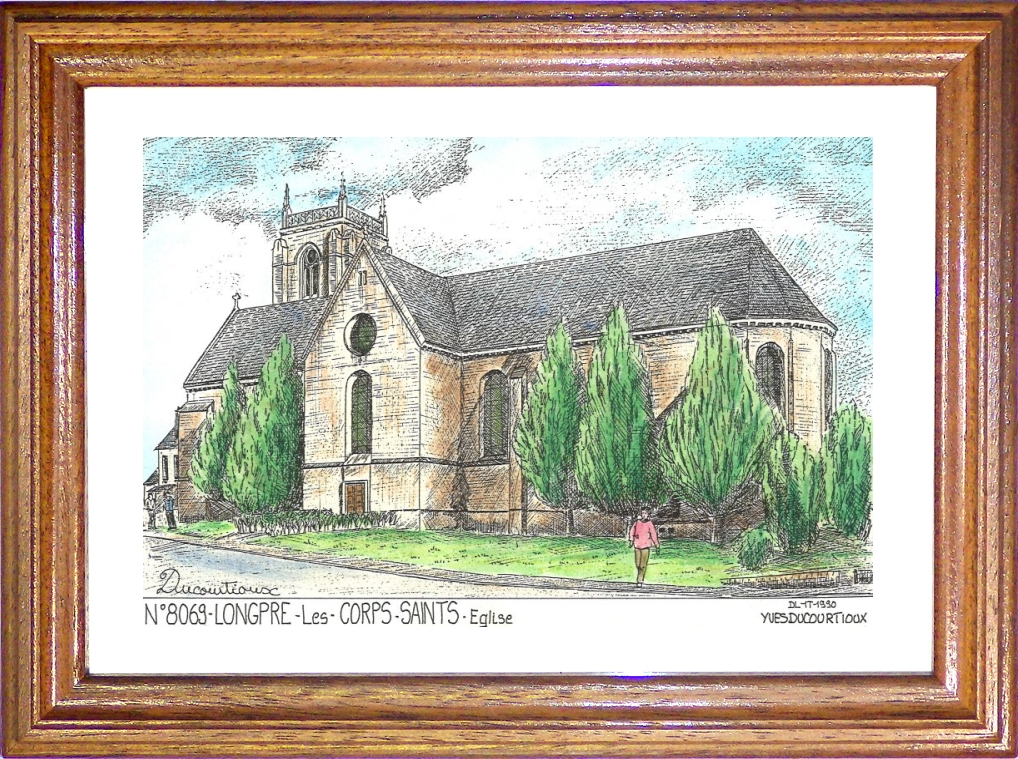 N 80069 - LONGPRE LES CORPS SAINTS - église