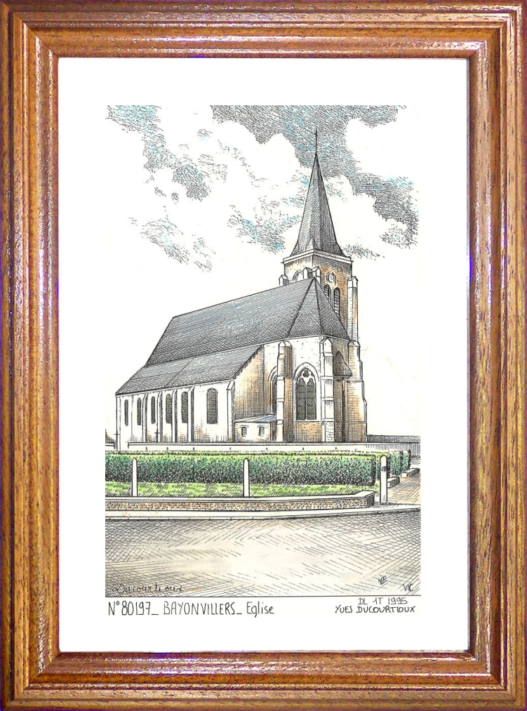 N 80197 - BAYONVILLERS - église