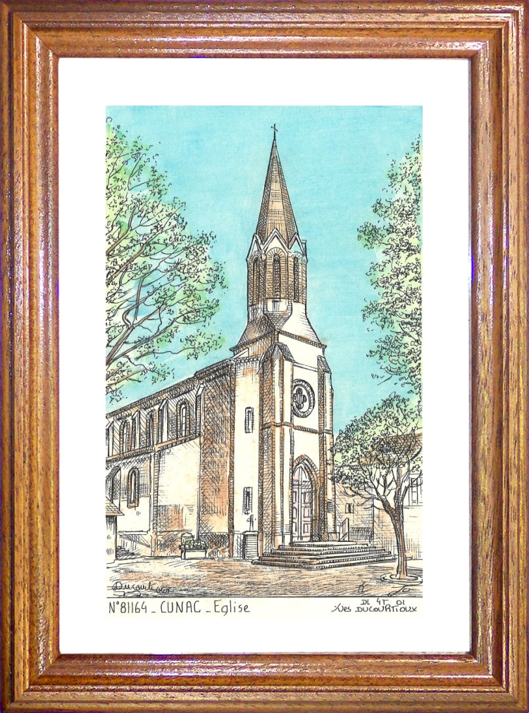 N 81164 - CUNAC - église