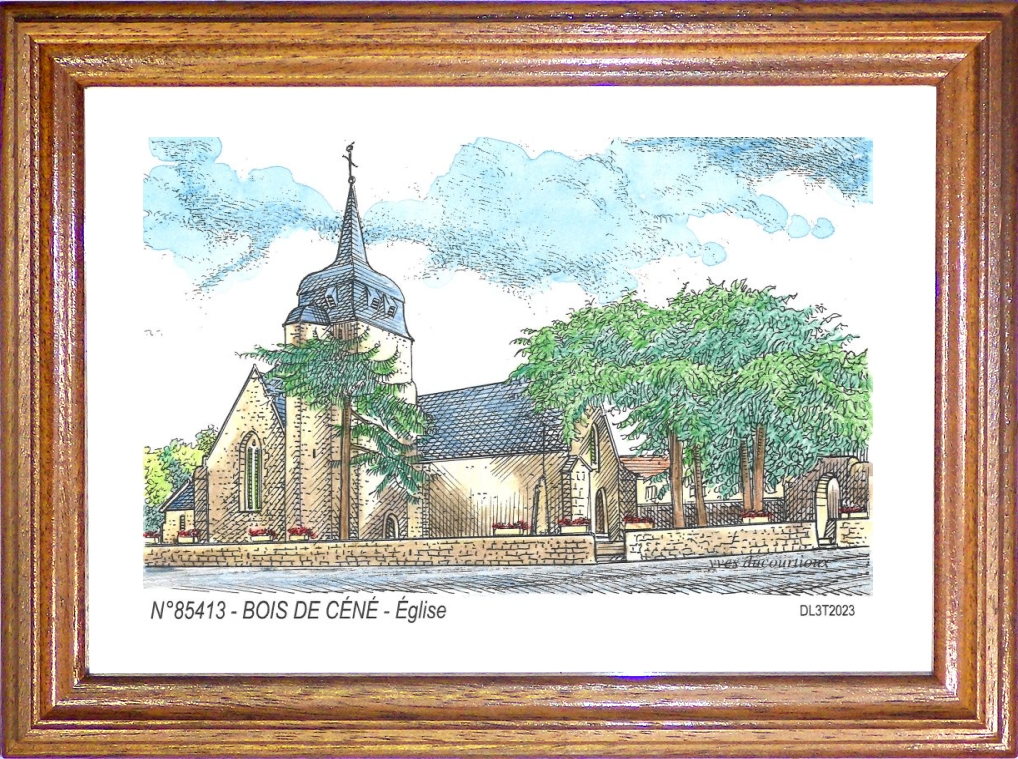N 85413 - BOIS DE CENE - église