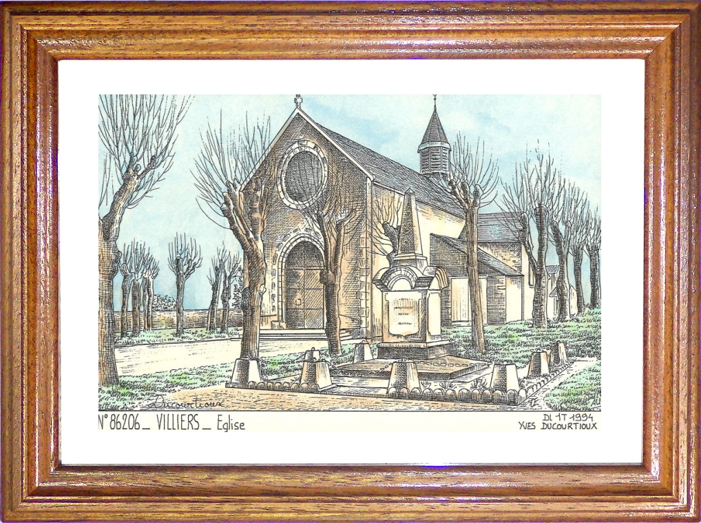 N 86206 - VILLIERS - église