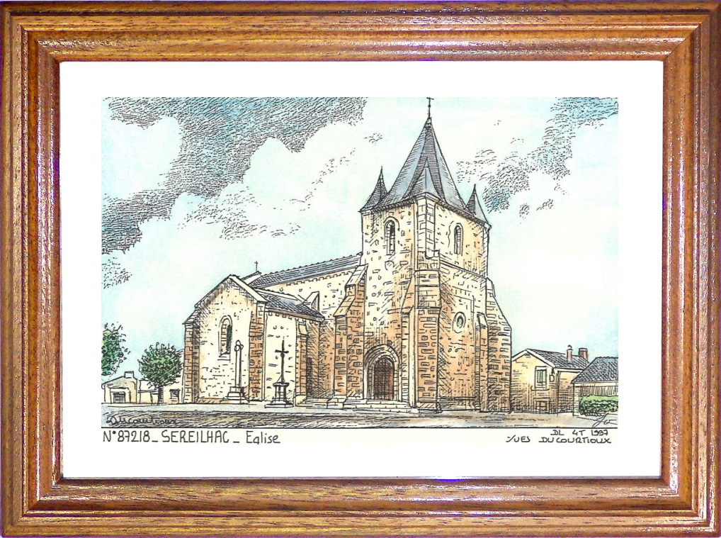 N 87218 - SEREILHAC - église