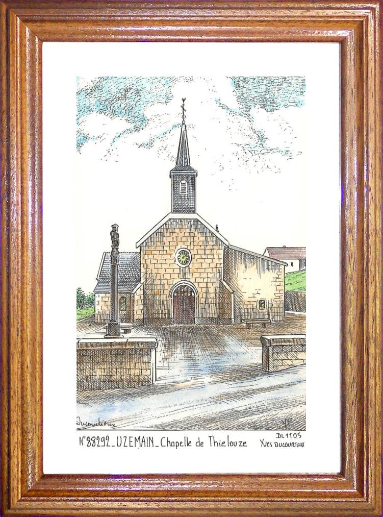 N 88292 - UZEMAIN - chapelle de thiélouze