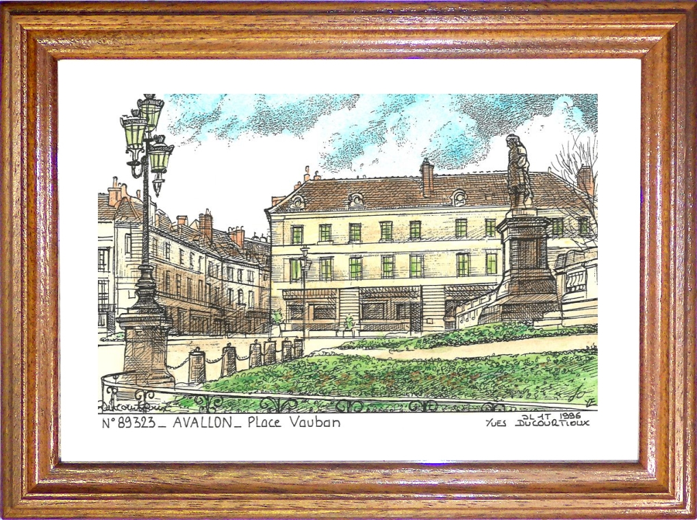 N 89323 - AVALLON - place vauban