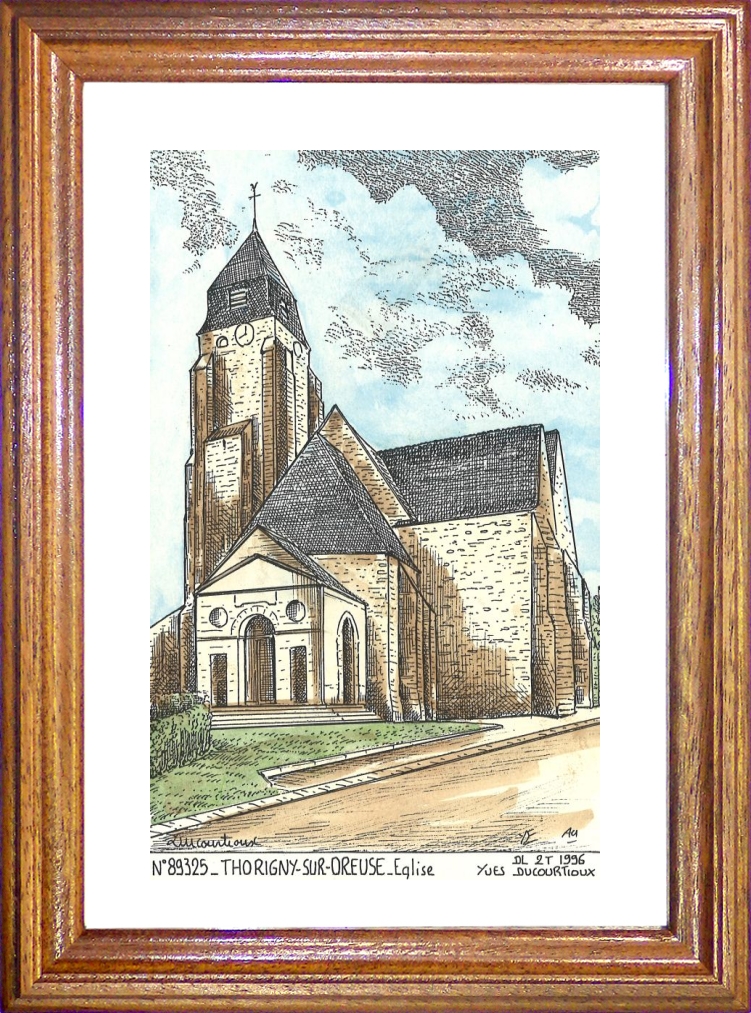 N 89325 - THORIGNY SUR OREUSE - église