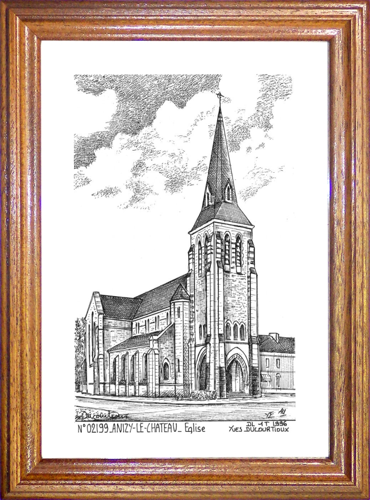 N 02199 - ANIZY LE CHATEAU - église