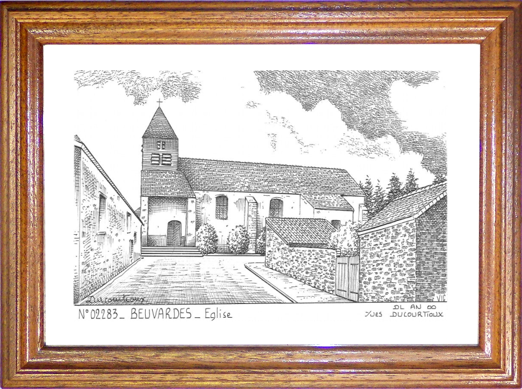 N 02283 - BEUVARDES - glise