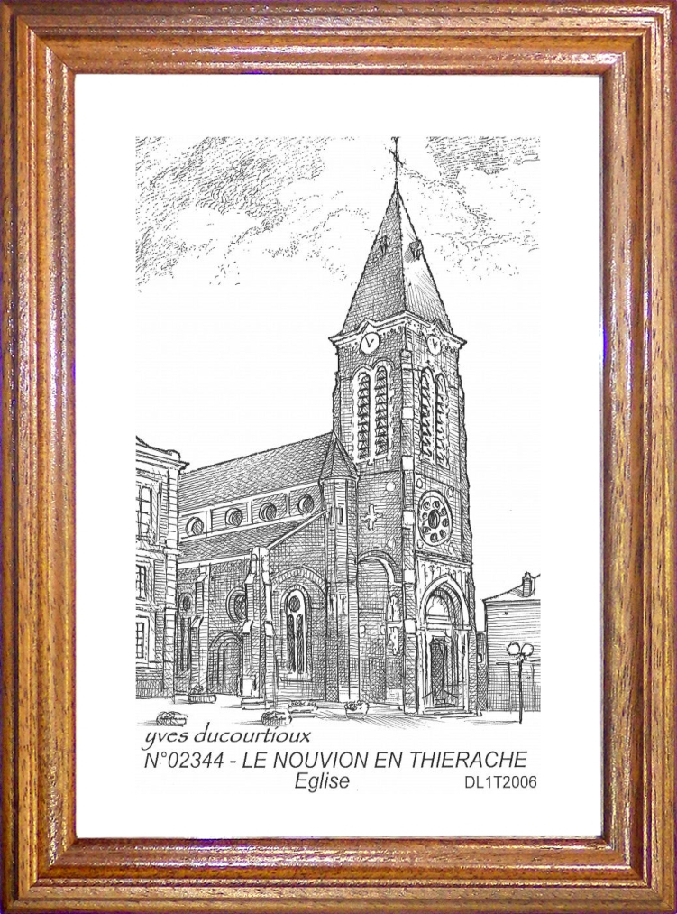 N 02344 - LE NOUVION EN THIERACHE - église
