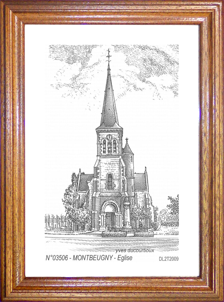 N 03506 - MONTBEUGNY - église