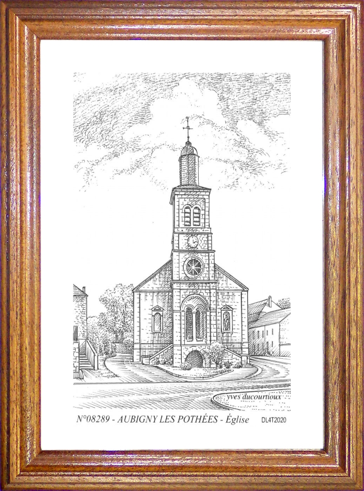 N 08289 - AUBIGNY LES POTHEES - glise