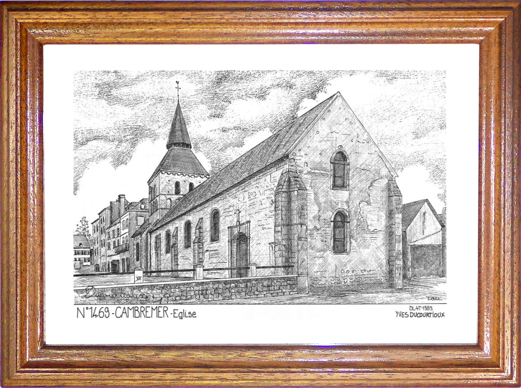 N 14069 - CAMBREMER - église