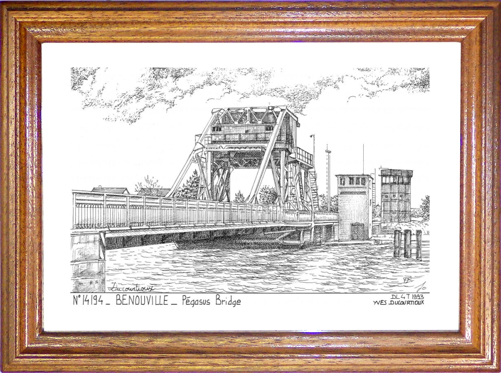 N 14194 - BENOUVILLE - pégasus bridge