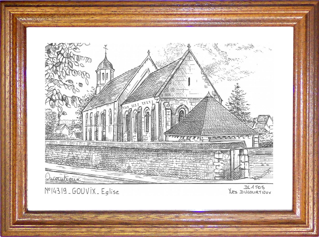 N 14319 - GOUVIX - église
