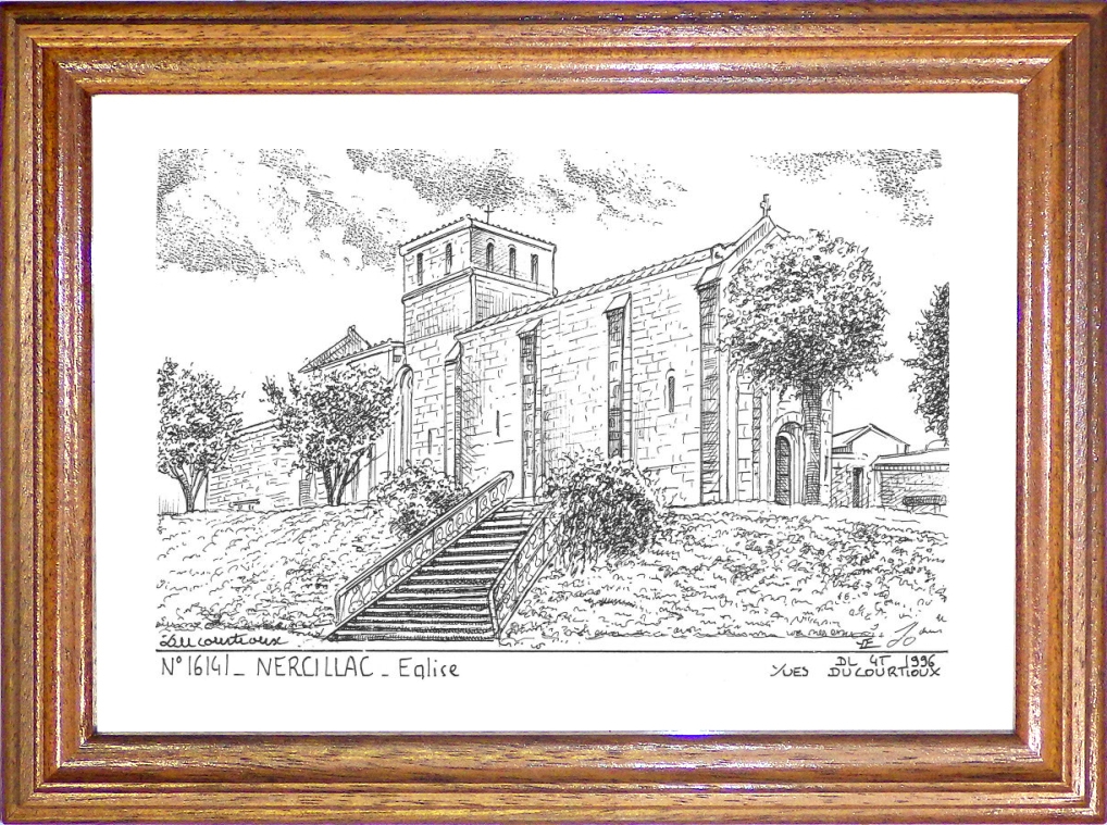 N 16141 - NERCILLAC - église