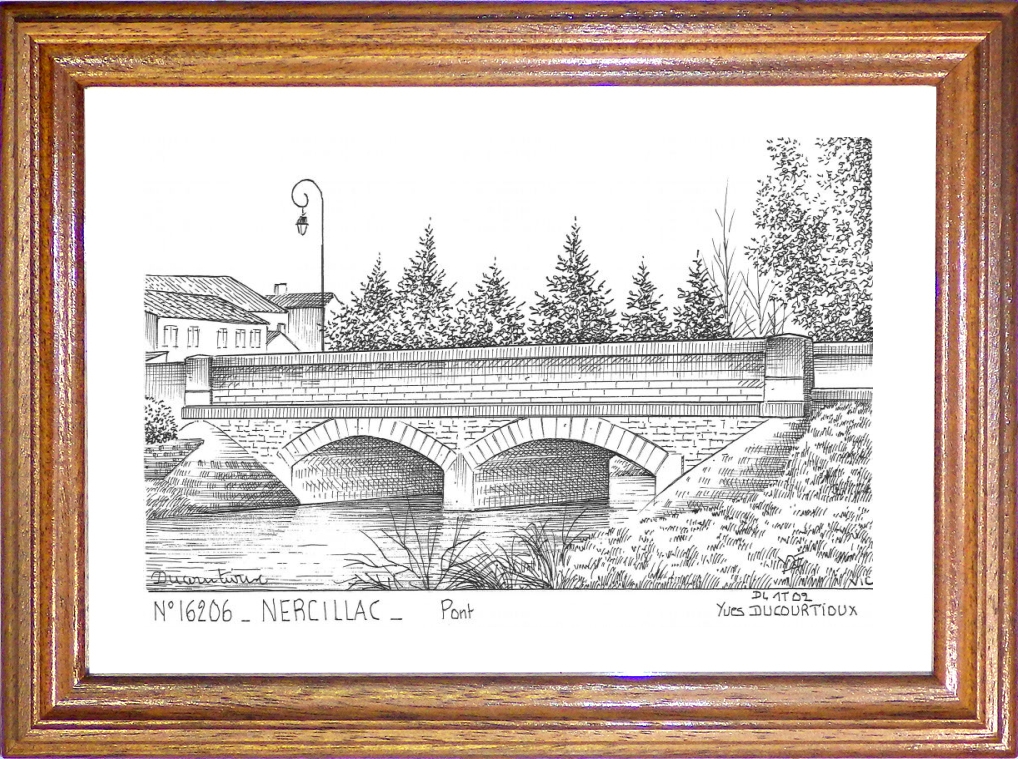 N 16206 - NERCILLAC - pont
