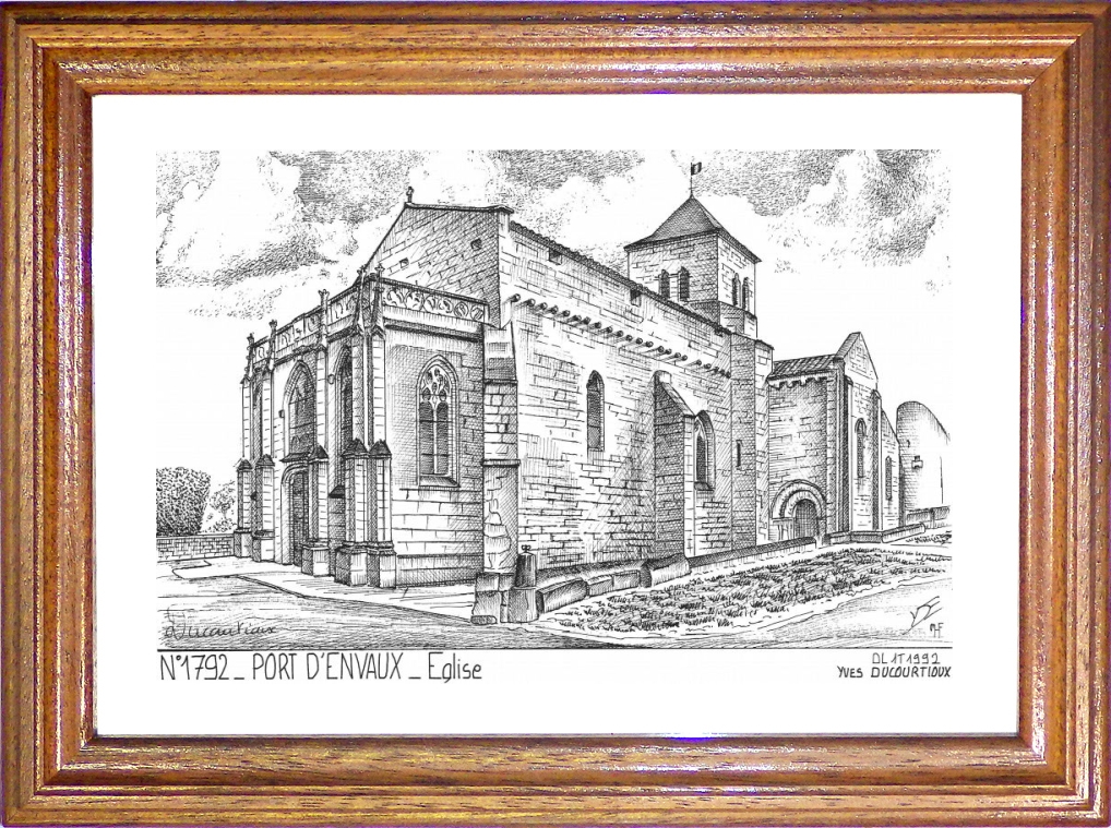 N 17092 - PORT D ENVAUX - église