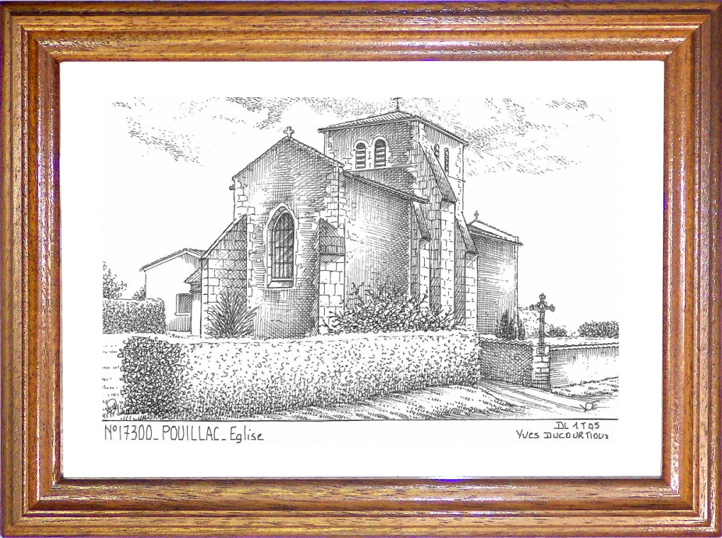 N 17300 - POUILLAC - église