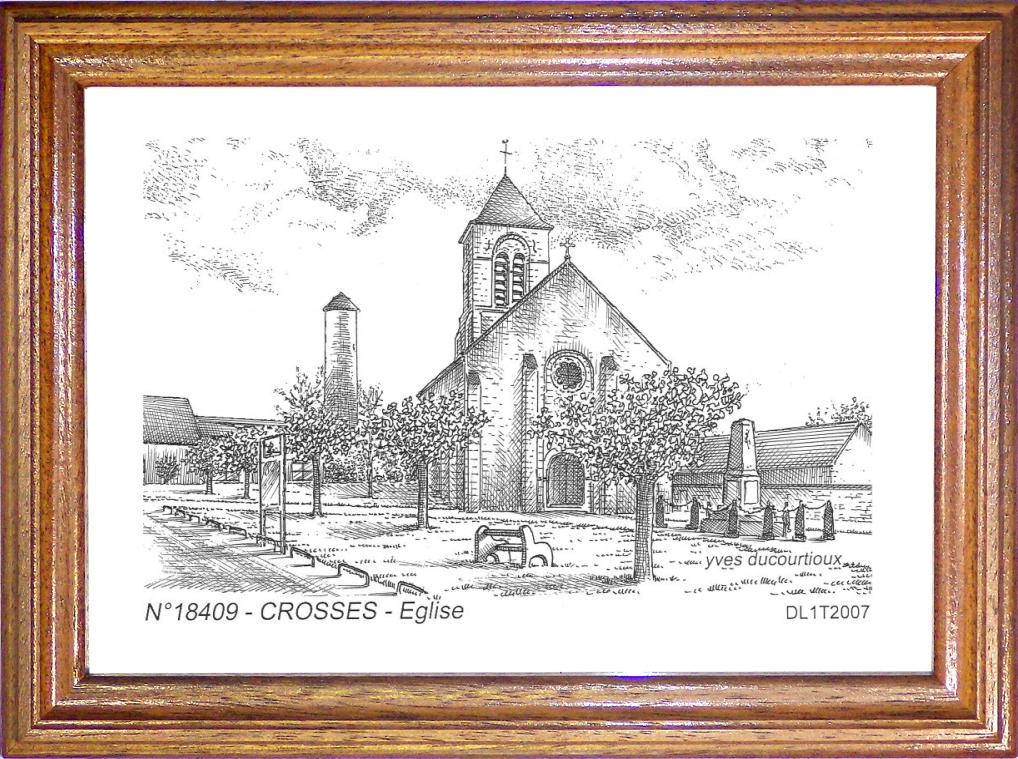 N 18409 - CROSSES - église