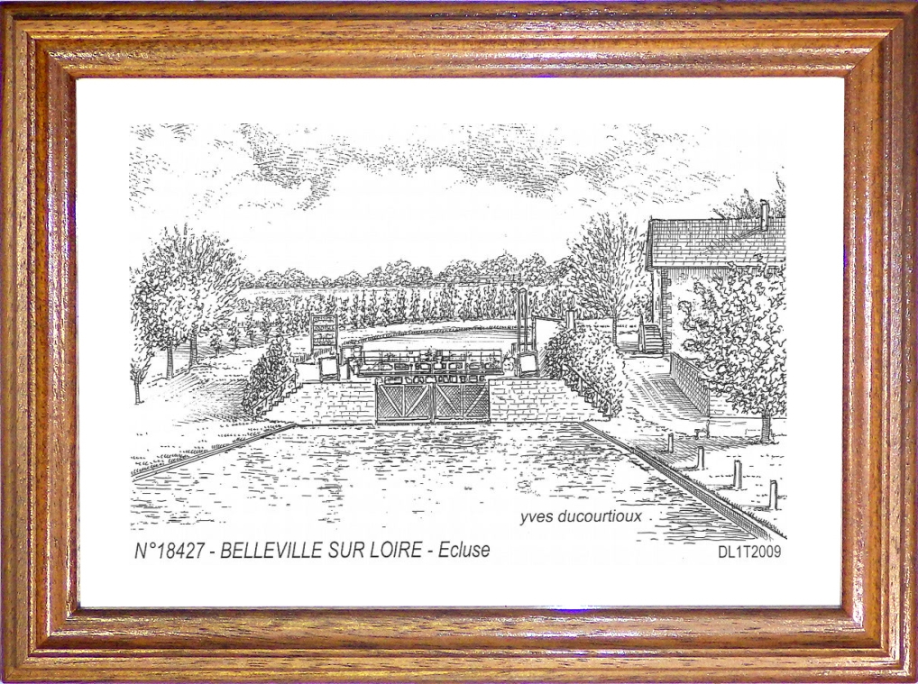 N 18427 - BELLEVILLE SUR LOIRE - écluse