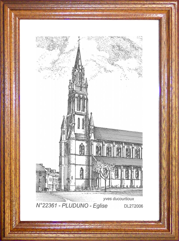 N 22361 - PLUDUNO - église