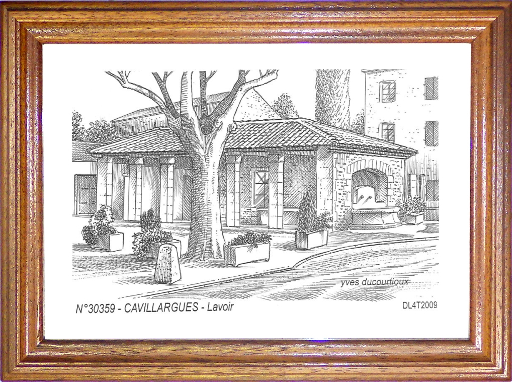 N 30359 - CAVILLARGUES - lavoir