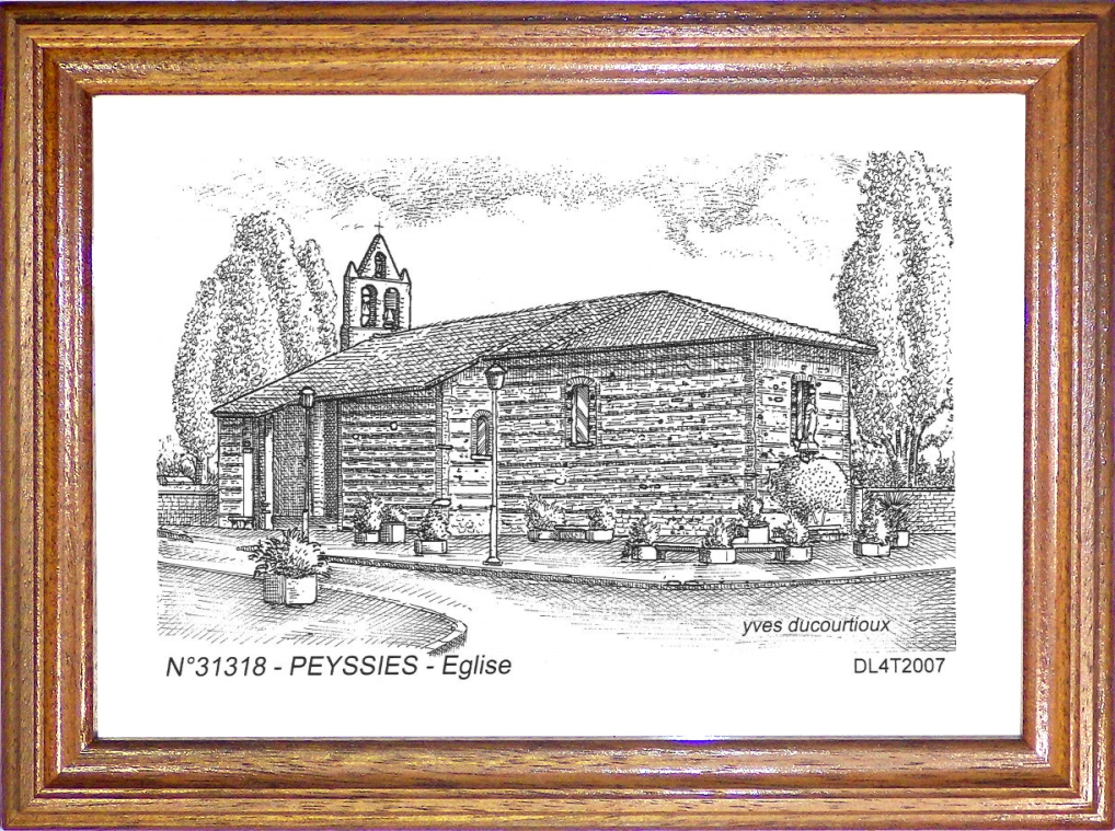 N 31318 - PEYSSIES - église