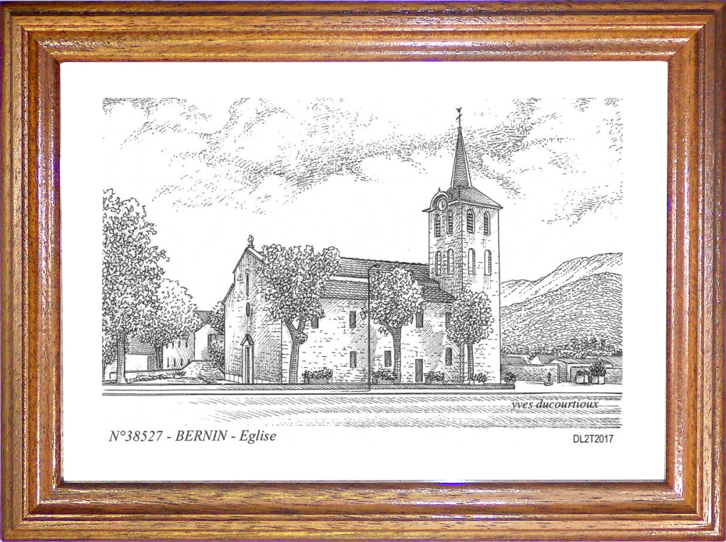 N 38527 - BERNIN - église
