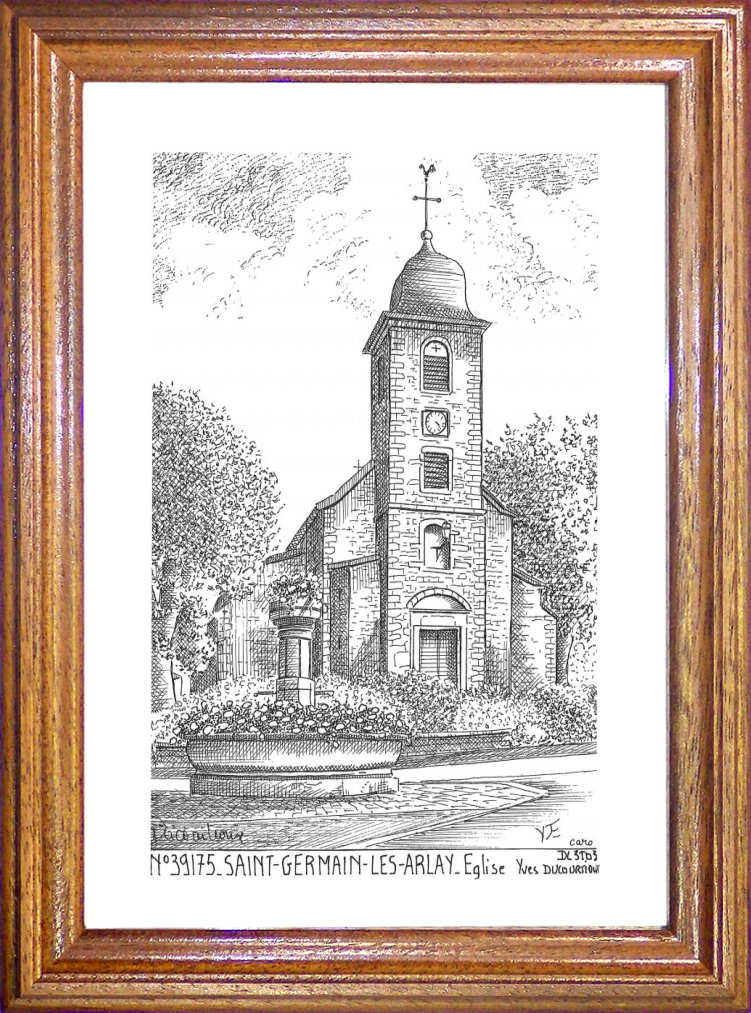 N 39175 - ST GERMAIN LES ARLAY - glise