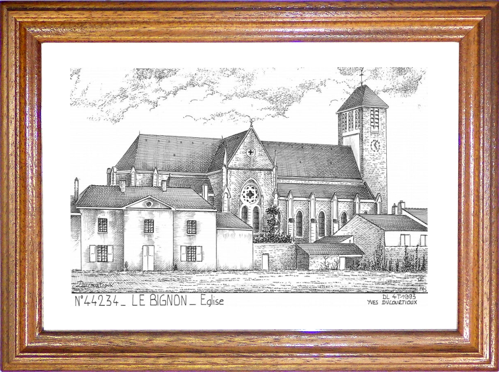 N 44234 - LE BIGNON - église