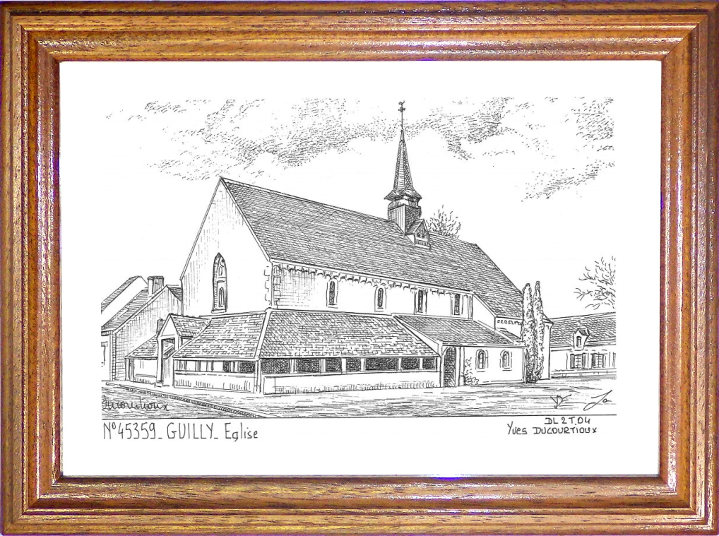 N 45359 - GUILLY - église