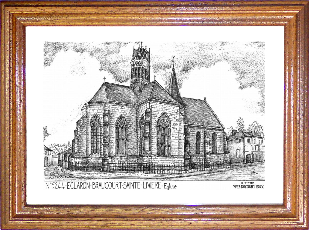 N 52044 - ECLARON BRAUCOURT STE LIVIE - église