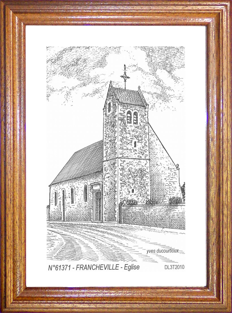 N 61371 - FRANCHEVILLE - église