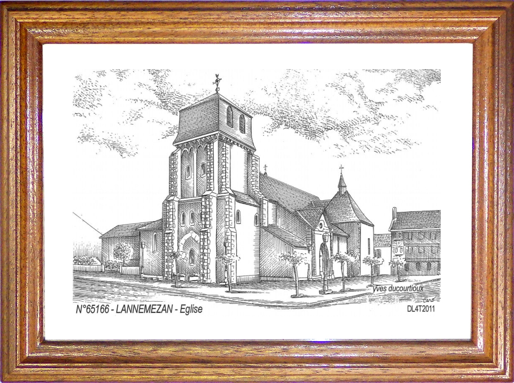 N 65166 - LANNEMEZAN - église