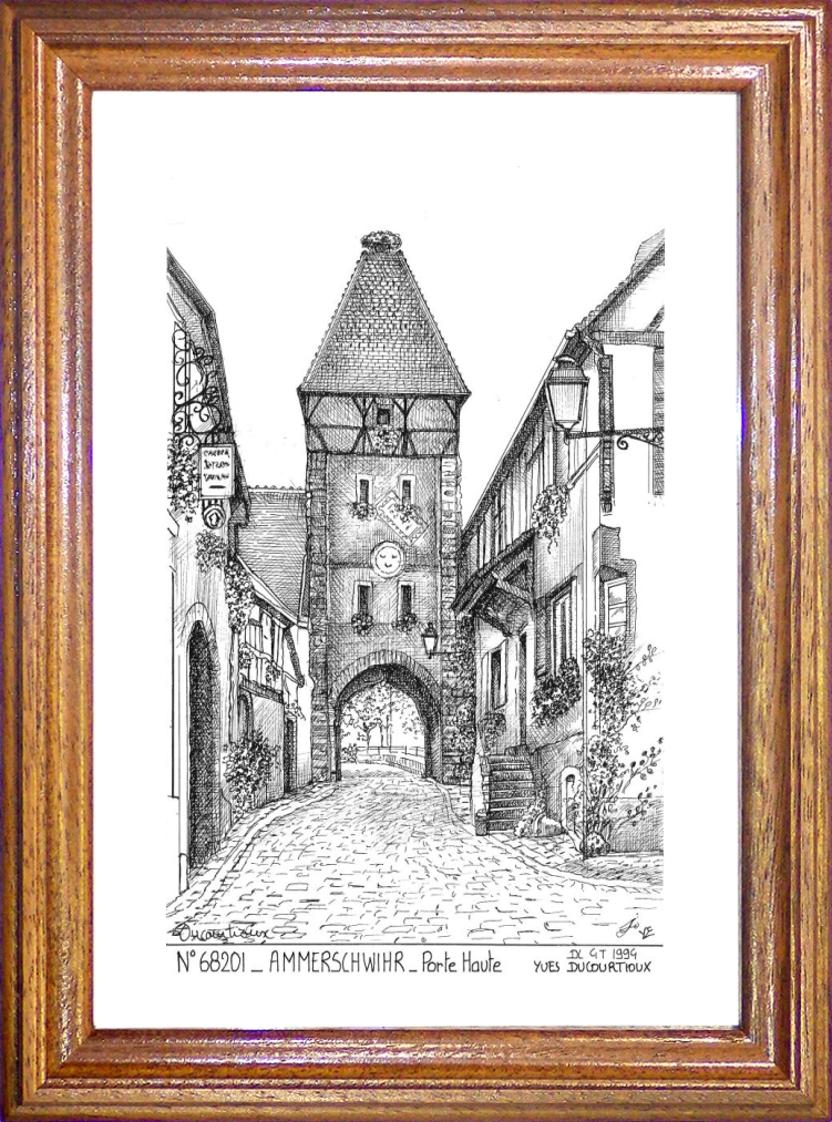 N 68201 - AMMERSCHWIHR - porte haute