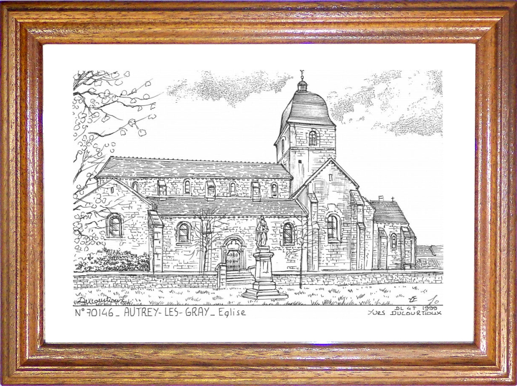 N 70146 - AUTREY LES GRAY - glise