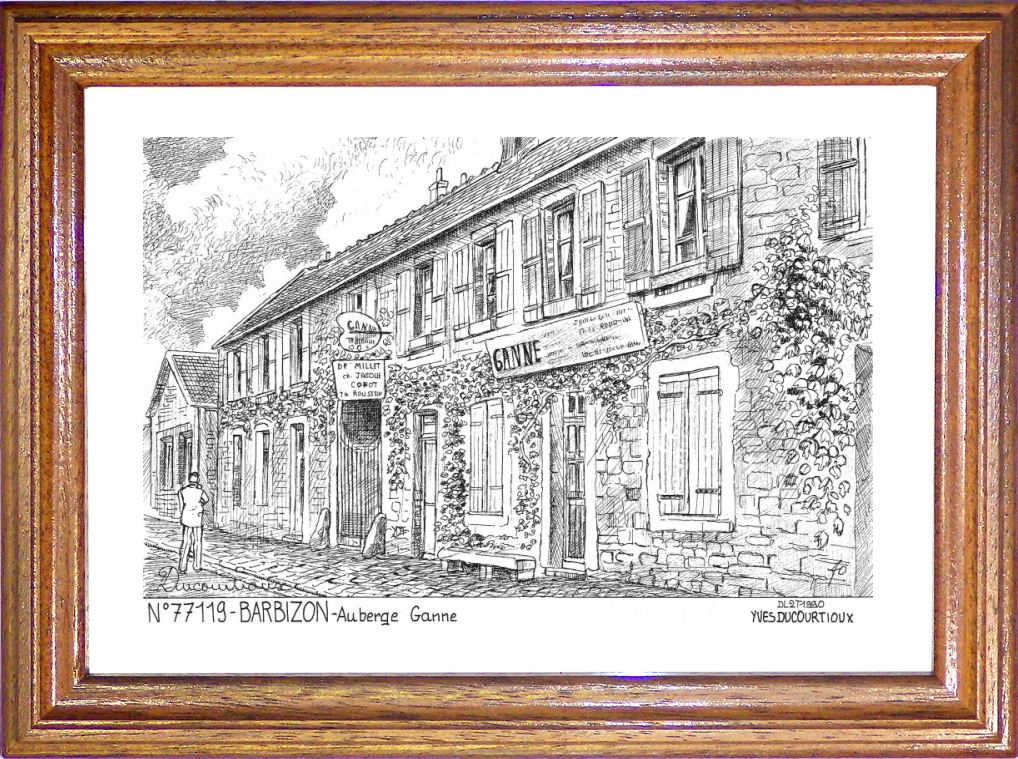 N 77119 - BARBIZON - auberge ganne